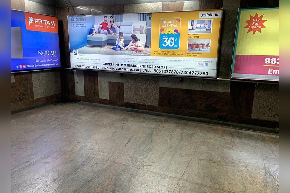 Board 04 - SURFACE LEVEL - PODDAR COURT DISPERSAL - RHS - 2ND BOARD (12'X4', BACK-LIT)