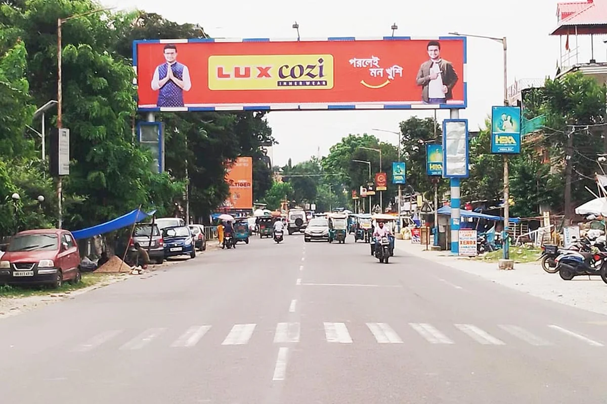 Malbazar - Board 01 - Near Mal Adarsha Vidyalaya - View 1 (48'X10', FRONT-LIT, Both Side)