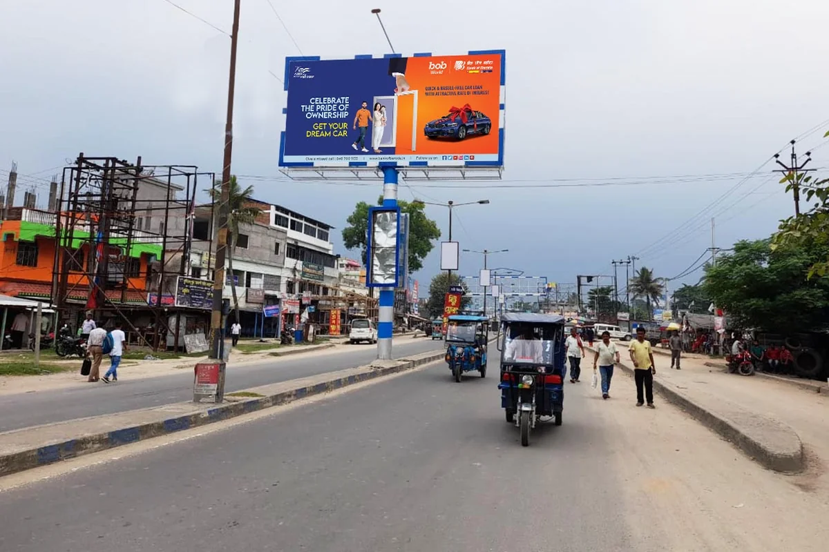 Buniyadpur - Board 02 - BUNIYADPUR - NEAR SPORTS COMPLEX - View 2 (24'X12', Both Side)